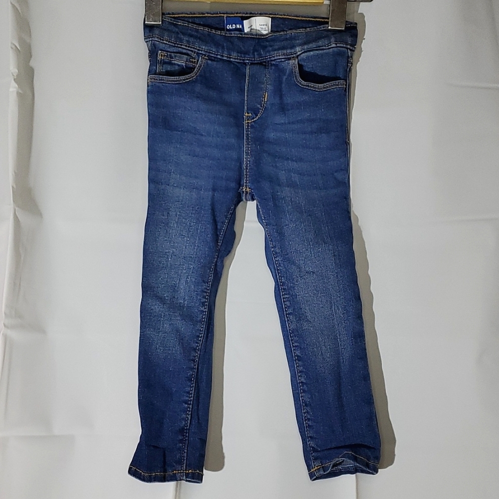 Old Navy Pull-On Skinny Jeans with Adjustable Waist, Size 3T